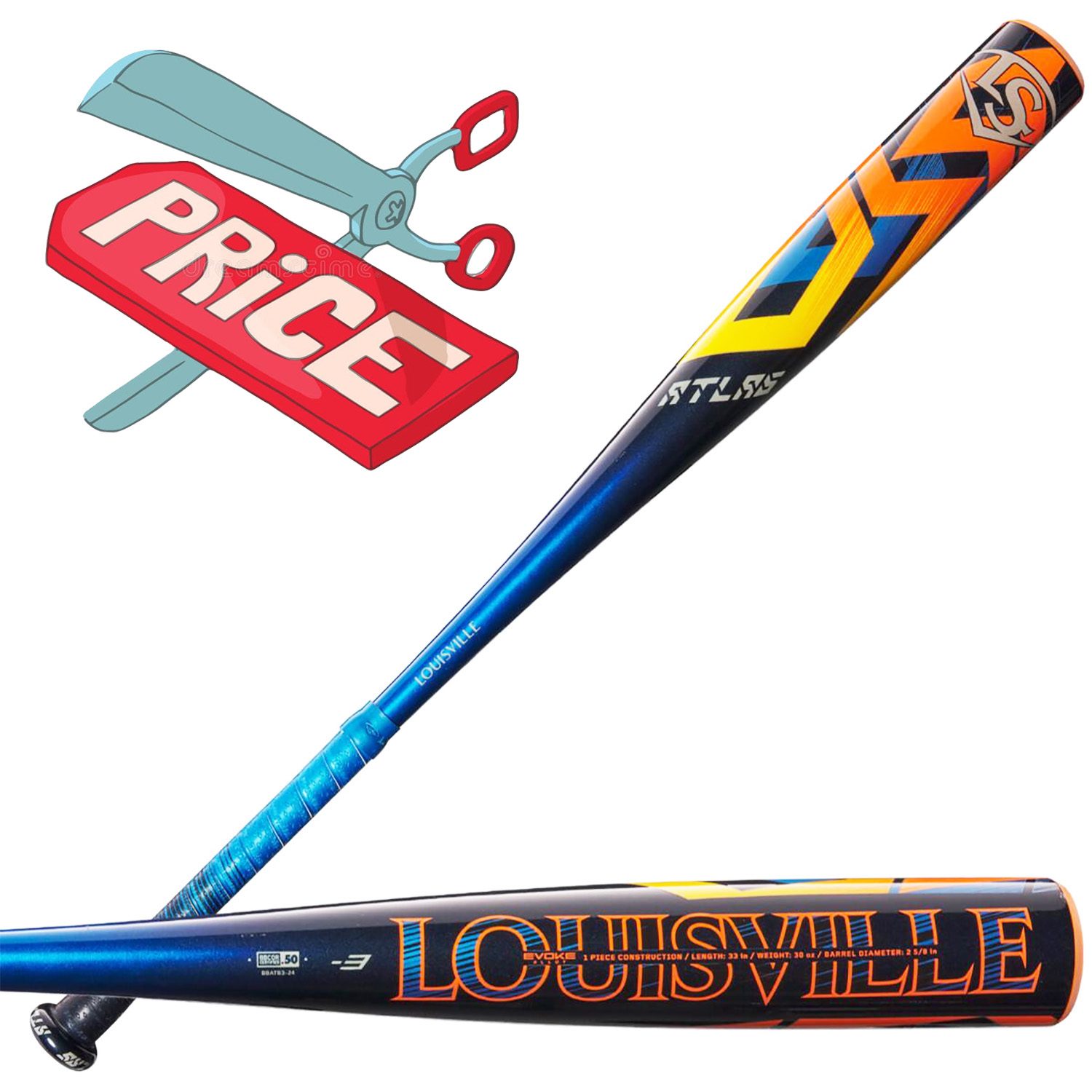 2024 Atlas BBCOR Bat (-3) | ON SALE