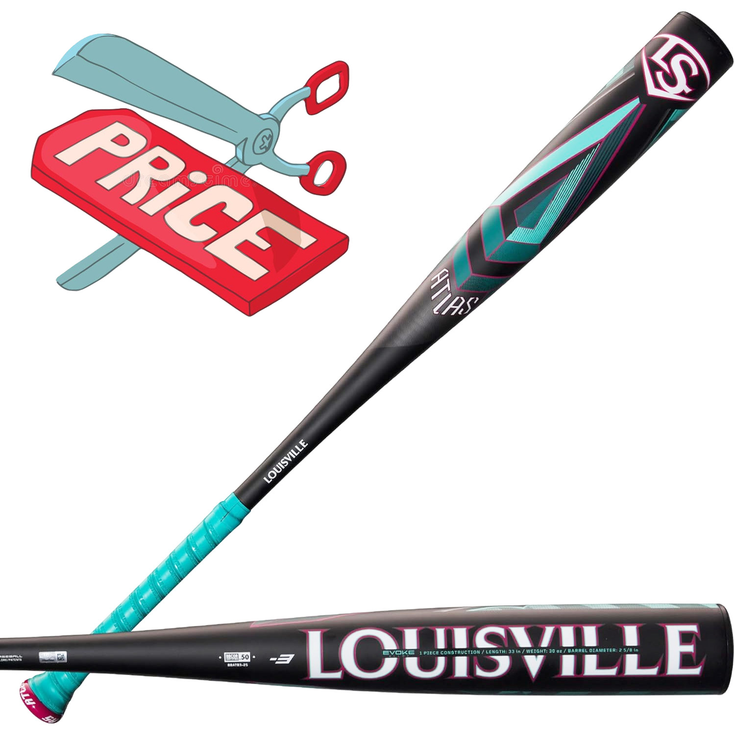2025 Atlas BBCOR Bat (-3) | ON SALE