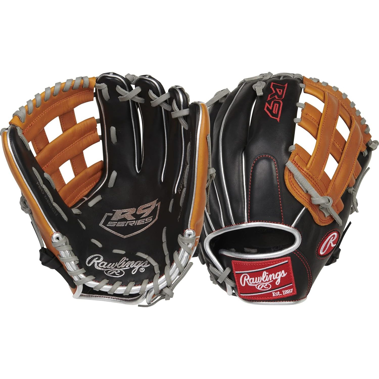 R9 Baseball Series Glove | ContoUR Fit | | 12" Utility Glove | R9120U-6BT