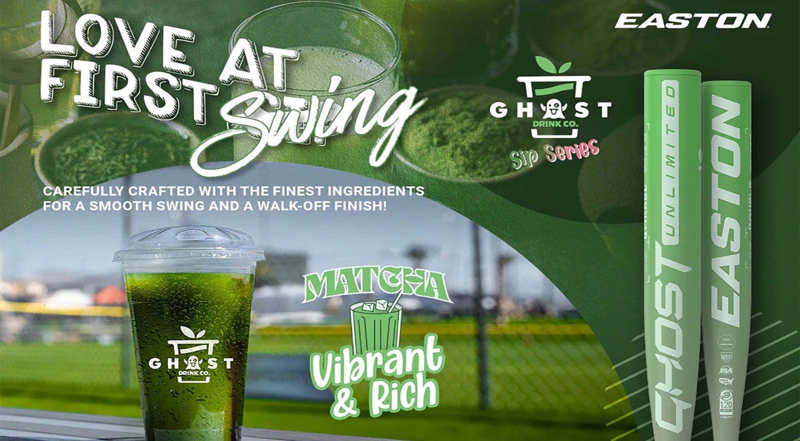 2025 Easton Matcha Ghost Unlimited Fastpitch Softball Bat