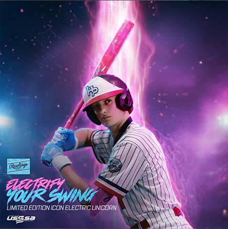 2025 Rawlings Electric Unicorn Icon Baseball Bat