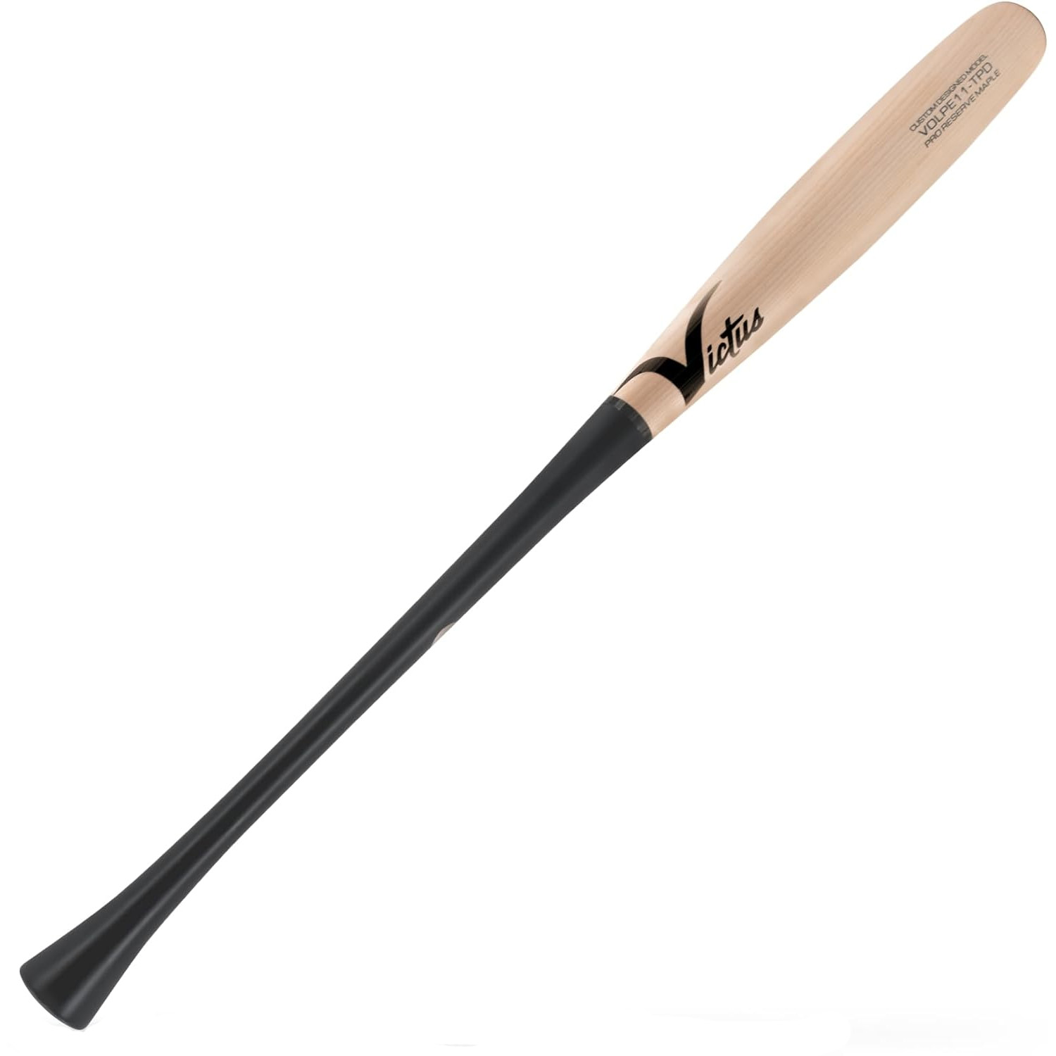 Victus AV Torpedo Pro Reserve Maple Wood Bat | Charcoal/Natural | VRWMAVTOR-CH/N