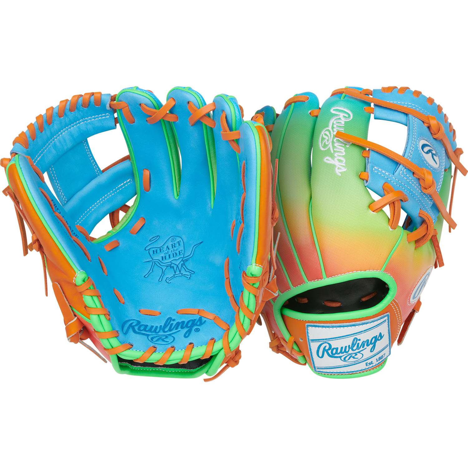 Rawlings Fun Burst HoH | 11.5" Infield Glove | PROR204-2CBO