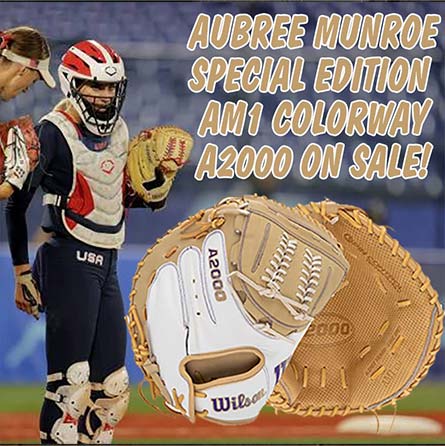 Wilson A2000 Aubree Munroe Catcher's Mitt