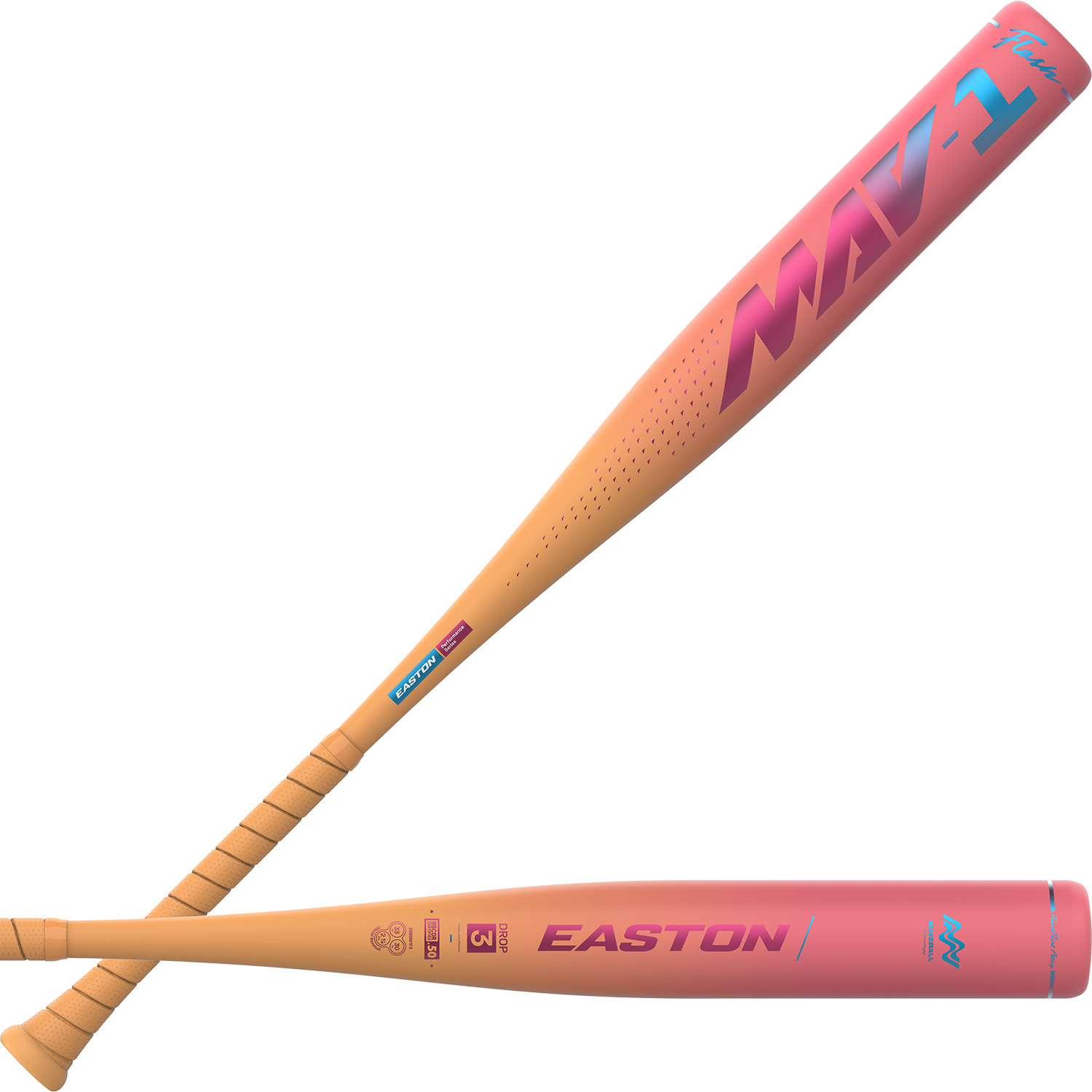 2026 Easton MAV1 Flash BBCOR Bat (-3) | EBB6M1F3