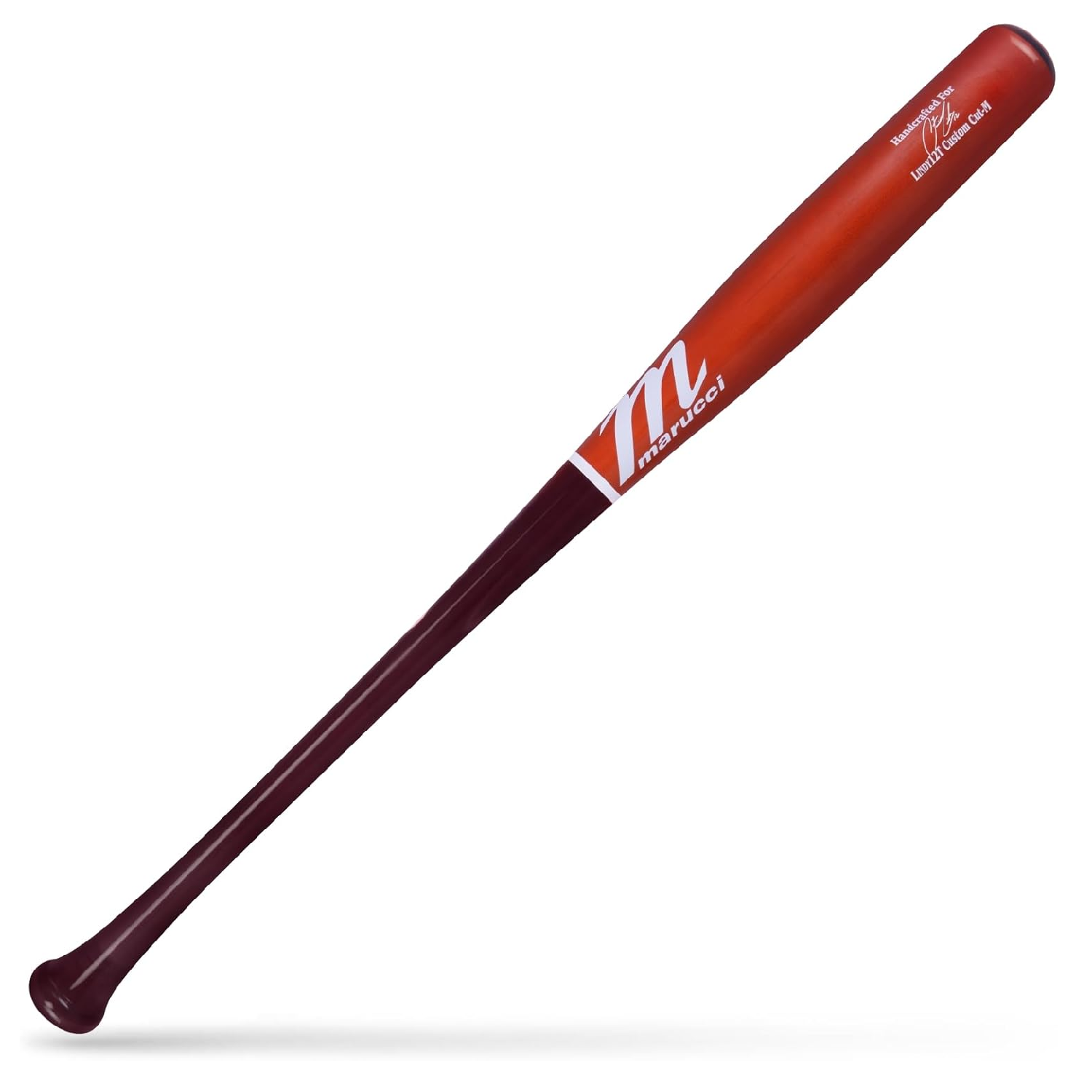 Marucci LINDY12 Torpedo Maple Pro Model Wood Bat | Cherry/ Matte Burnt Orange | MVE5LIND12T-CH/BO