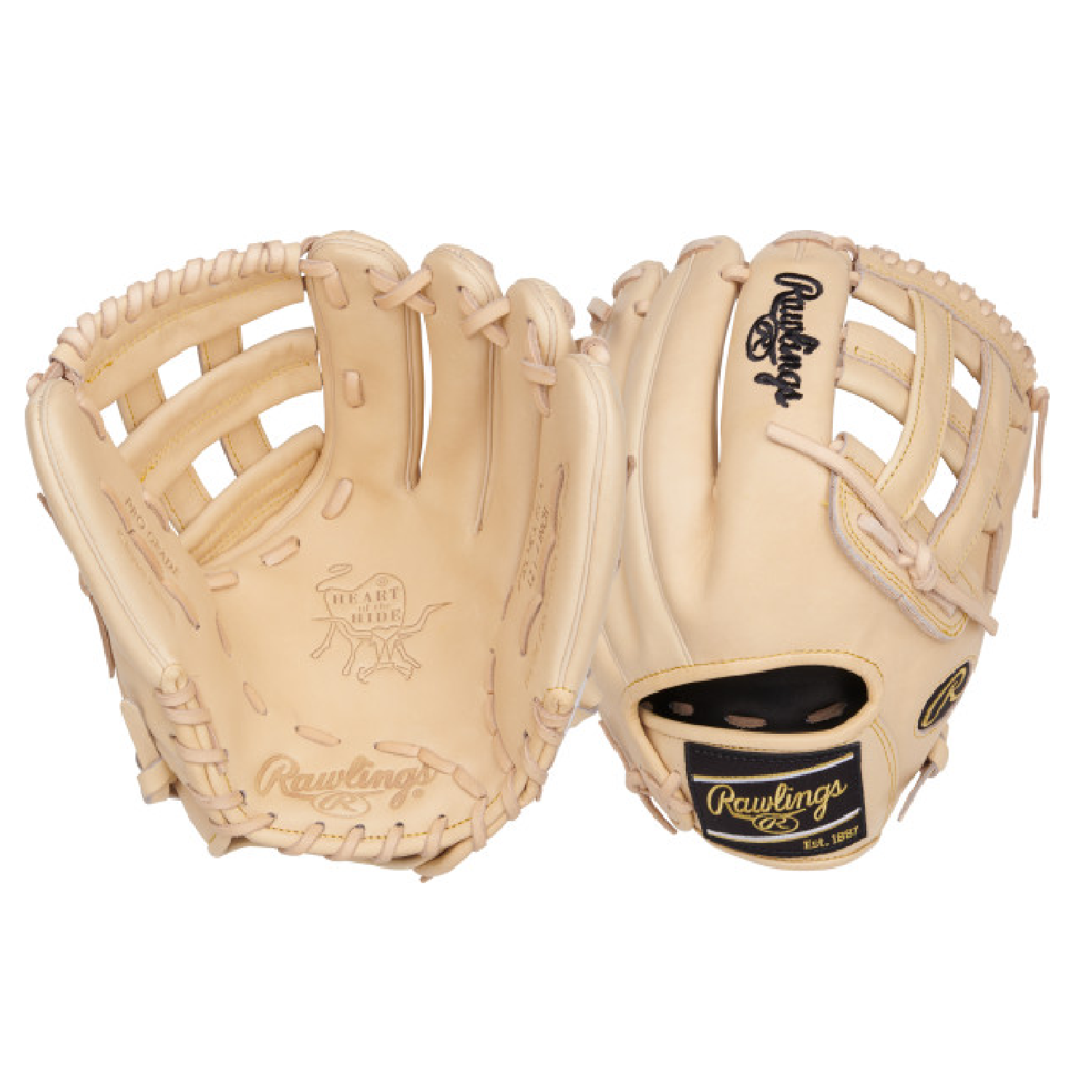 Rawlings Heart of the Hide| 12.25" Infield (Utility) Glove | PRORKB17C