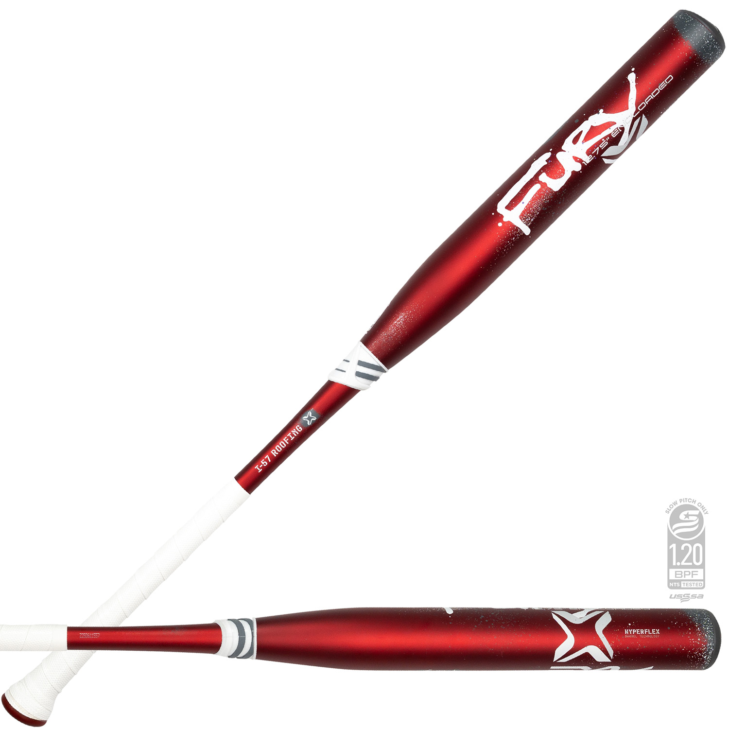 2026 Axe Fury i57 Team Edition USSSA Slowpitch Bat | Flared Handle
